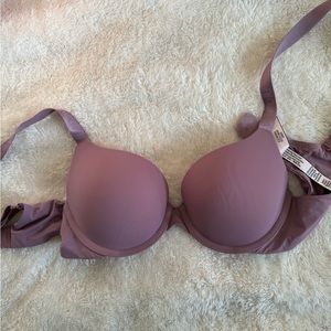 Victoria's Secret Tshirt Bra, Dusty Rose Pink, 32B